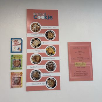 Brother Cookie - Menu - Bakeries Near Me - Gainesville, Florida