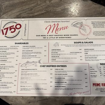 1750 Taphouse - New Menu --- lots of gluten free options - Pizza Near Me - Bedford, New Hampshire