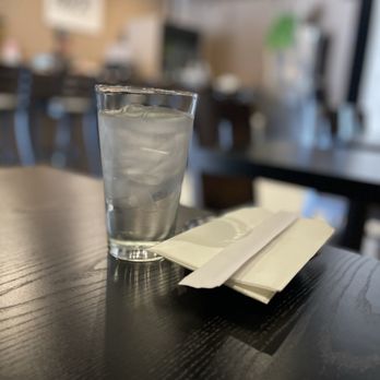 Bincho - Iced water - Ramen Near Me - Los Angeles, California