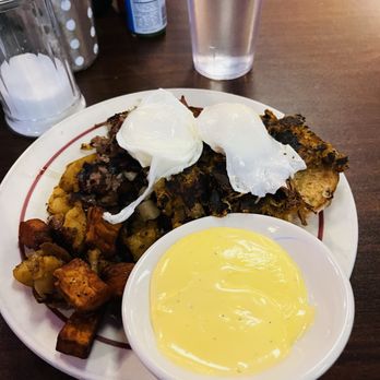 The Ugly Mug Diner - Dueling Benedict - Breakfast & Brunch Near Me - Salem, Massachusetts The Ugly Mug Diner - Dueling Benedict - Breakfast & Brunch Near Me - Salem, Massachusetts