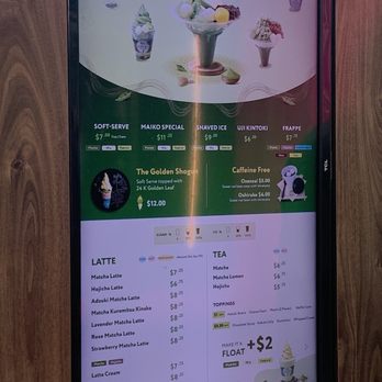 Matcha Cafe Maiko - Tysons - Menu for the day. - Desserts Near Me - Tysons Corner, Virginia Matcha Cafe Maiko - Tysons - Menu for the day. - Desserts Near Me - Tysons Corner, Virginia