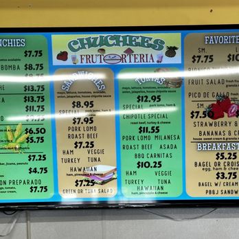 Chuchees Fruteria - Desserts Near Me - La Mesa, California