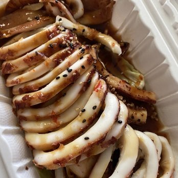 Ramen 101 - Grilled Whole Squid, my favorite! - Hawaiian Near Me - Stockton, California