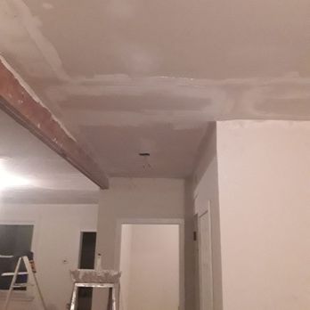 Jor-EL Priority Improvements - Progress picture of ceiling drywall - Demolition Services Near Me