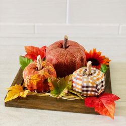 Stencil - A Mobile Craft Studio - Autumn Pumpkin Centerpiece