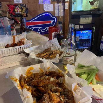 French Creek Tavern - Wings and cold beers at the bar. Does it get much better? - American Near Me - Clymer, New York French Creek Tavern - Wings and cold beers at the bar. Does it get much better? - American Near Me - Clymer, New York