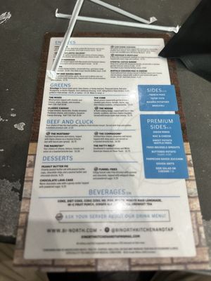 Menu photo 1 81 North Kitchen and Tap McDonough, GA