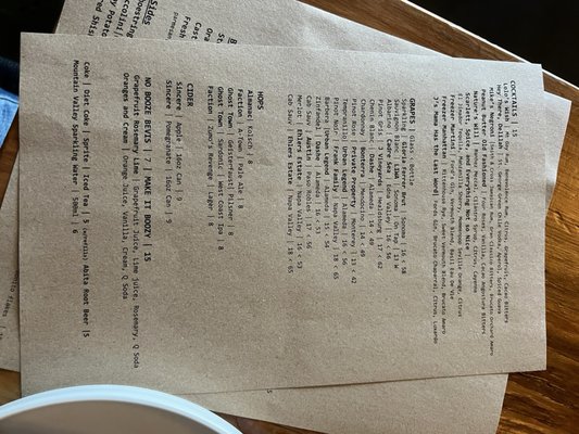 Menu photo 8 Saltbreaker Alameda, CA