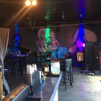 Syndicate Wynwood - a bar with neon lights - Coffee & Tea Near Me - Miami, Florida