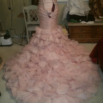 Home Ec Express - Fabulous pink dress to be altered and bustled! - Sewing & Alterations Near Me