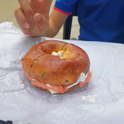 Spielman Bagels and Coffee Roasters - Bagel & lox