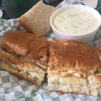 Deli & Bread Connection - Lobster roll and Clam chowder. Amazing!!! - Bakeries Near Me - Lihue, Hawaii
