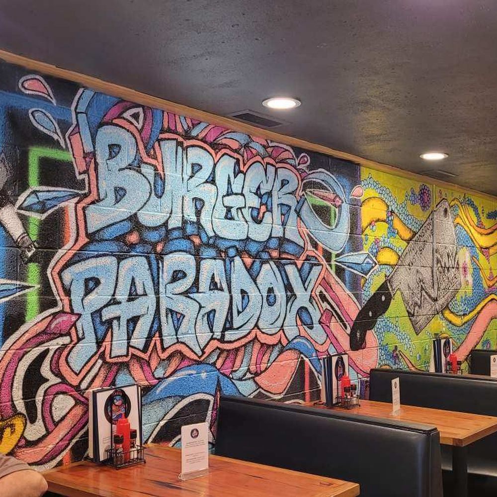Burger Paradox - We love murals. - Burgers Near Me - Duluth, Minnesota Burger Paradox - We love murals. - Burgers Near Me - Duluth, Minnesota