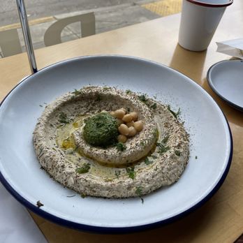 Bluto's - Traditions hummus plate - does not come with Pita - Greek Near Me - Portland, Oregon