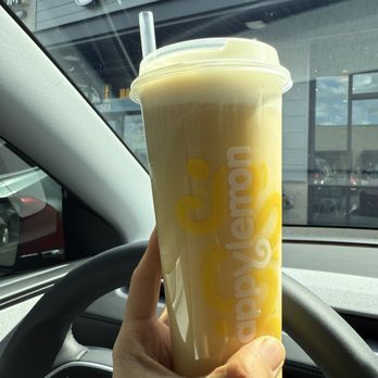 Happy Lemon - Jasmine GT w/ Salted Cheese - Bubble Tea Near Me - Vancouver, Washington Happy Lemon - Jasmine GT w/ Salted Cheese - Bubble Tea Near Me - Vancouver, Washington