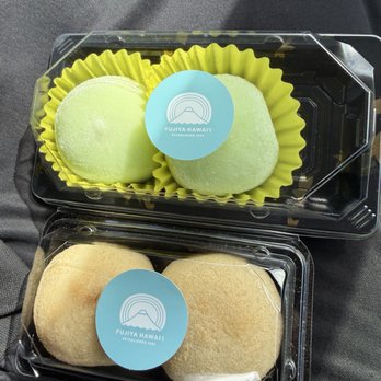 Fujiya Hawaii - Green peanut butter with Oreo.  Interesting - Candy Stores Near Me - Honolulu, Hawaii