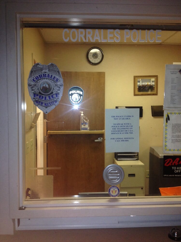 CORRALES POLICE DEPARTMENT Updated August 2024 4324 Corrales Rd