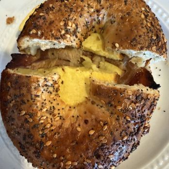 The Clever Cup Coffee Shop - Bacon egg and cheese on a bagel - Coffee & Tea Near Me - Sarasota, Florida The Clever Cup Coffee Shop - Bacon egg and cheese on a bagel - Coffee & Tea Near Me - Sarasota, Florida