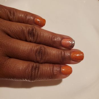 Oasis Nails & Day Spa - Another great gel manicure with a little bling! I just adore Tracy and her team!!! - Nail Salons Near Me - Dedham, Massachusetts Oasis Nails & Day Spa - Another great gel manicure with a little bling! I just adore Tracy and her team!!! - Nail Salons Near Me - Dedham, Massachusetts