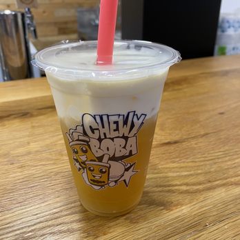 Chewy Boba - Sea salt green tea - Coffee & Tea Near Me - Tampa, Florida