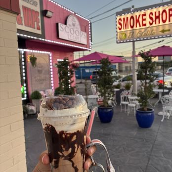 Scoops y Cafe - Coco Puff Latte in front of store - Sandwiches Near Me - North Las Vegas, Nevada Scoops y Cafe - Coco Puff Latte in front of store - Sandwiches Near Me - North Las Vegas, Nevada