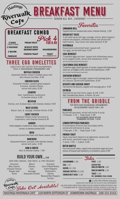 Menu photo 5 Hastings Riverwalk Cafe Hastings, MI Menu photo 5 Hastings Riverwalk Cafe Hastings, MI