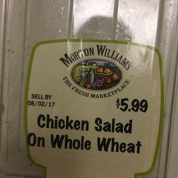 Morton Williams - There was a sandwich with shrimp salad in here... only noticed when I bit in and it was so disgusting that I opened it. - Grocery Near Me - New York, New York Morton Williams - There was a sandwich with shrimp salad in here... only noticed when I bit in and it was so disgusting that I opened it. - Grocery Near Me - New York, New York