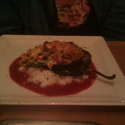 Chicken Poblano at the Gallery.
