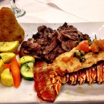 Zahir's Bistro - Surf & Turf with a Zahir's Filet. Delicious!! - Italian Near Me - Milpitas, California Zahir's Bistro - Surf & Turf with a Zahir's Filet. Delicious!! - Italian Near Me - Milpitas, California