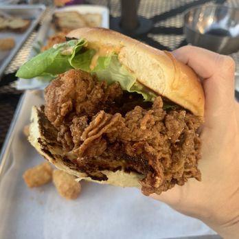 Blue Atlas - Fried Chicken Sandwich - Tapas/Small Plates Near Me - Richmond, Virginia Blue Atlas - Fried Chicken Sandwich - Tapas/Small Plates Near Me - Richmond, Virginia
