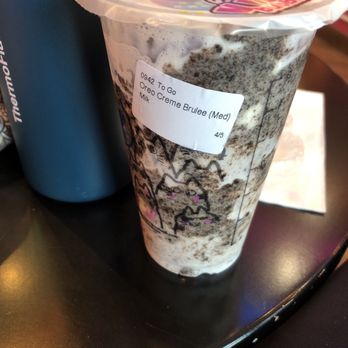 Vivi Bubble Tea - Oreo Creme Brulee with milk. - Bubble Tea Near Me - Garland, Texas Vivi Bubble Tea - Oreo Creme Brulee with milk. - Bubble Tea Near Me - Garland, Texas