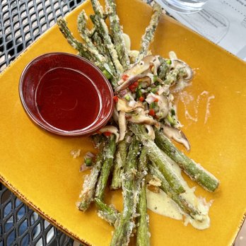 Bourbon & Baker - Asparagus fries are amazing - Tapas/Small Plates Near Me - Manhattan, Kansas Bourbon & Baker - Asparagus fries are amazing - Tapas/Small Plates Near Me - Manhattan, Kansas