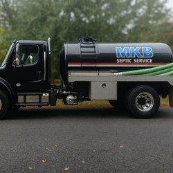 MKB Plumbing and Septic - Septic Pump Truck