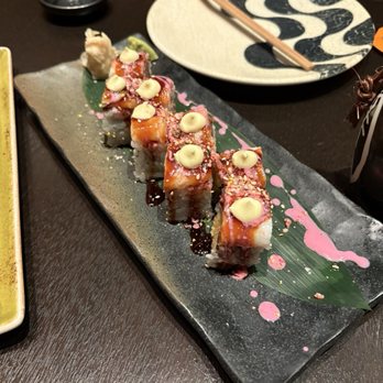 Sushisamba - Tiger maki roll - Asian Fusion Near Me - Las Vegas, Nevada