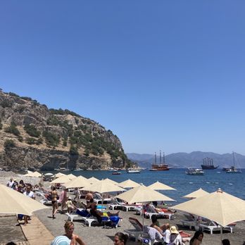 Kargı Koyu - Beach view with mountains behind - Beaches Near Me - Muğla, 48