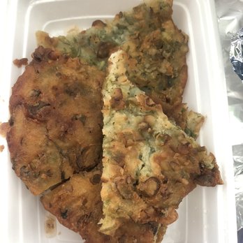 Blu Karma - Korean Scallion Pancakes SOAKED IN GREASE - Asian Fusion Near Me - Danvers, Massachusetts