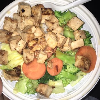 Flame Broiler - Mini bowl with tofu - Korean Near Me - Irvine, California