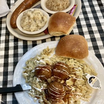 The Auslander - Käsewurst, German Meatballs (Klopse) - German Near Me - Fredericksburg, Texas The Auslander - Käsewurst, German Meatballs (Klopse) - German Near Me - Fredericksburg, Texas