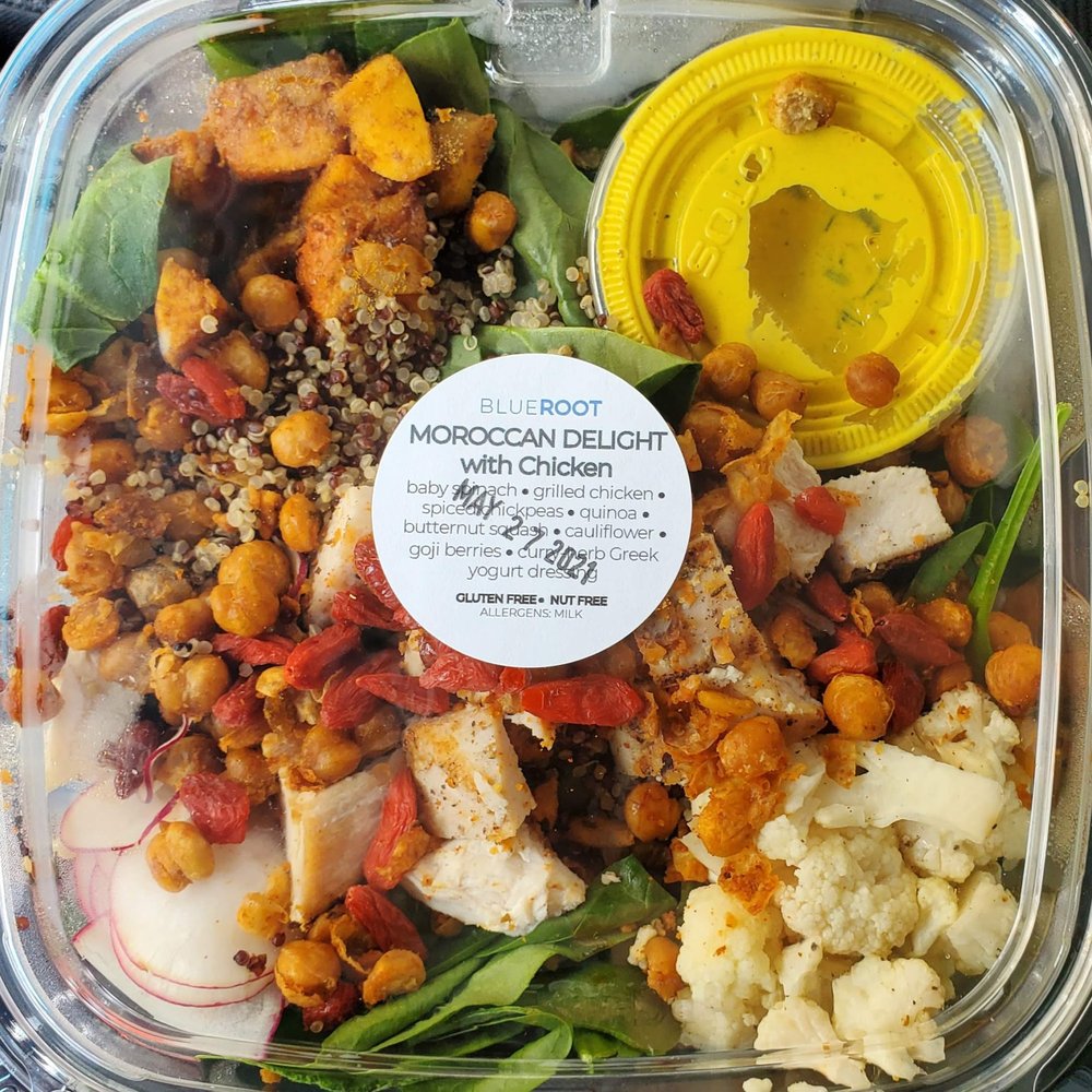 Blueroot - a meal in a plastic container - Health Markets Near Me - Mountain Brook, Alabama