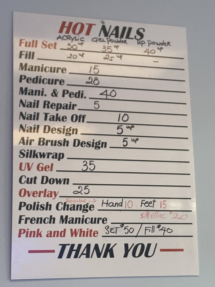 HOT NAILS Updated September 2024 49 Photos & 26 Reviews 6749 S