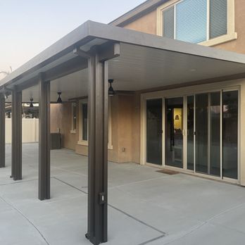Podium Construction - Before and After - Patio Coverings Near Me