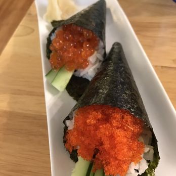 Tadashi - They made ikura and tobiko into hand rolls for my son - Japanese Near Me - Aiea, Hawaii Tadashi - They made ikura and tobiko into hand rolls for my son - Japanese Near Me - Aiea, Hawaii