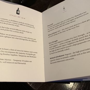 The Gin Palace - History/Education, Part II - Cocktail Bars Near Me - London, XGL