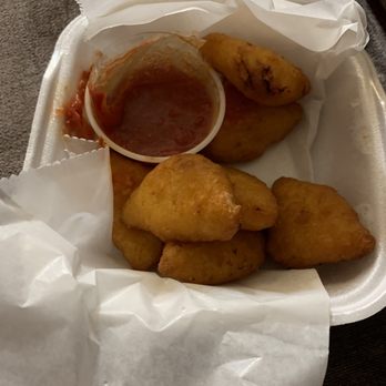Bella Pizza - 10 Piece Macaroni Cheese Bites - Pizza Near Me - Hillsborough, New Jersey Bella Pizza - 10 Piece Macaroni Cheese Bites - Pizza Near Me - Hillsborough, New Jersey