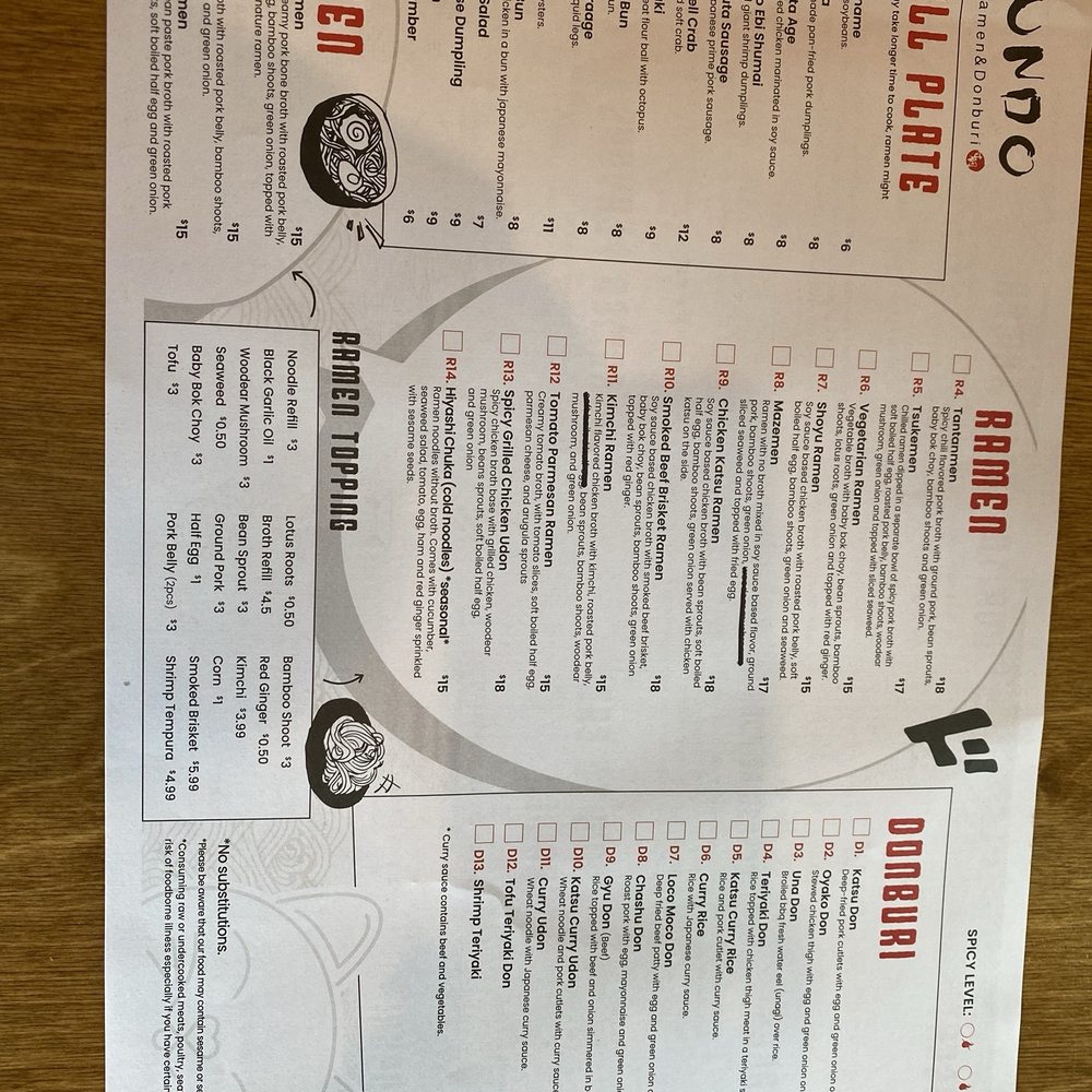 Zundo Ramen & Donburi - Menu p2 - Bars Near Me - Jackson, Mississippi Zundo Ramen & Donburi - Menu p2 - Bars Near Me - Jackson, Mississippi