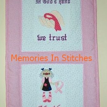 Memories In Stitches - Custom Memory Items made at Memories In Stitches.  Quilts, Wall hanging, embroidery, sewing, Longarm Serivce. - Fabric Stores Near Me - Dunn, North Carolina