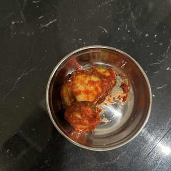 2N1 Korean BBQ - banchan pickles (dont even try these) - Korean Near Me - Temecula, California