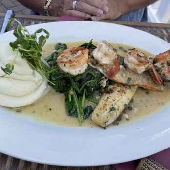 Vincent’s Italian Restaurant - Branzino & Shrimp Piccata - Italian Near Me - Freehold, New Jersey