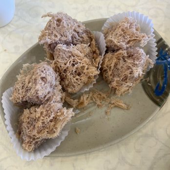 New SF Asian Pearl Peninsula - Fried taro balls. Bland - Dim Sum Near Me - Millbrae, California New SF Asian Pearl Peninsula - Fried taro balls. Bland - Dim Sum Near Me - Millbrae, California