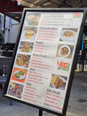 Menu photo 2 Veg On The Edge Santa Cruz, CA Menu photo 2 Veg On The Edge Santa Cruz, CA